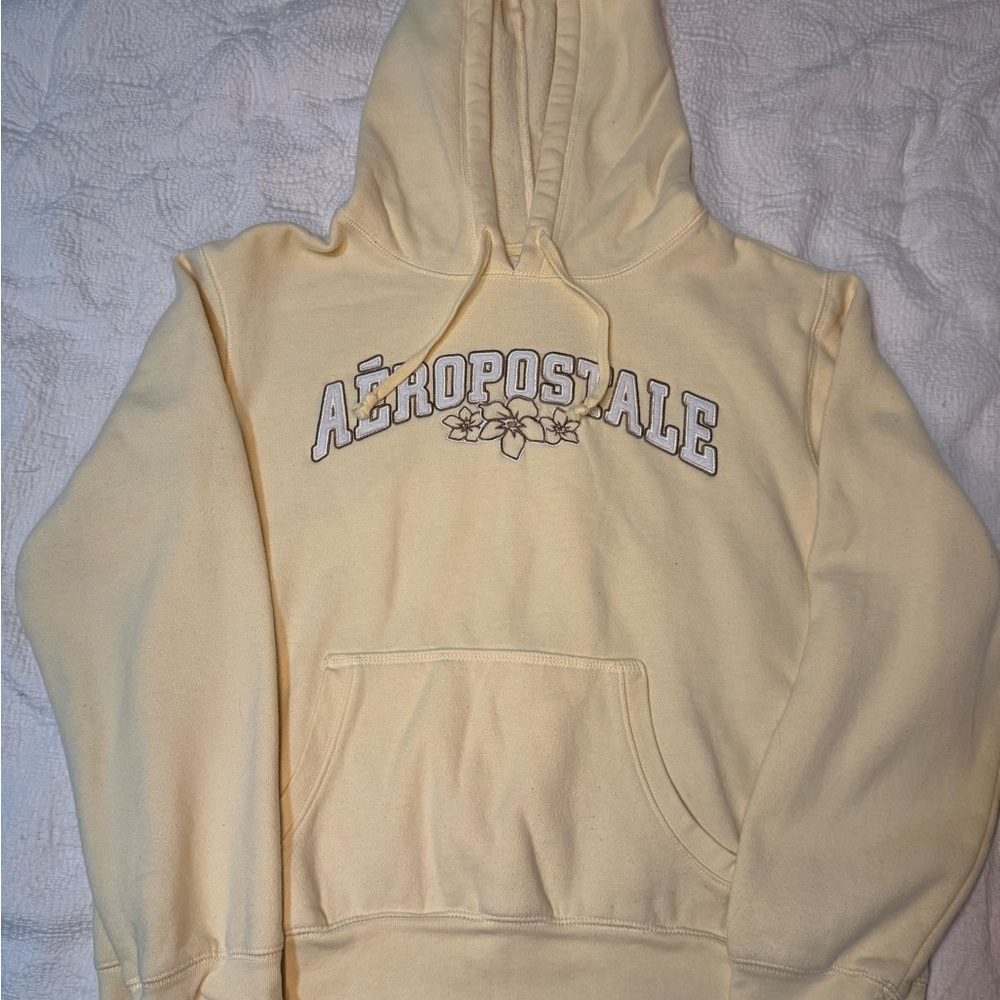 Vintage Aeropostale Yellow Hoodie